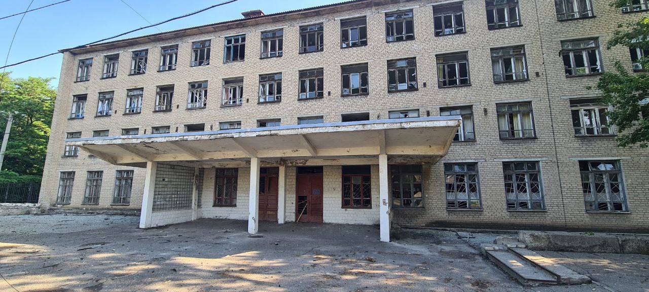 "прилет" в Стаханове